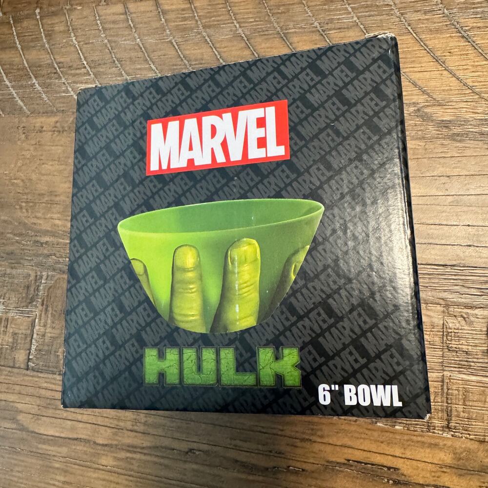 Incredible Hulk 6" Bowl Marvel Melamine Loot Crate Exclusive June 2017